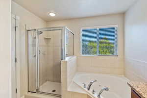 Plus a separate shower and a tub with jets.
