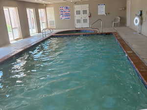 View of indoor pool at Club House
