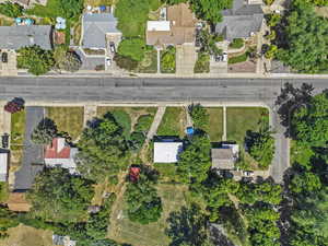 View of property location with nearby suburban area