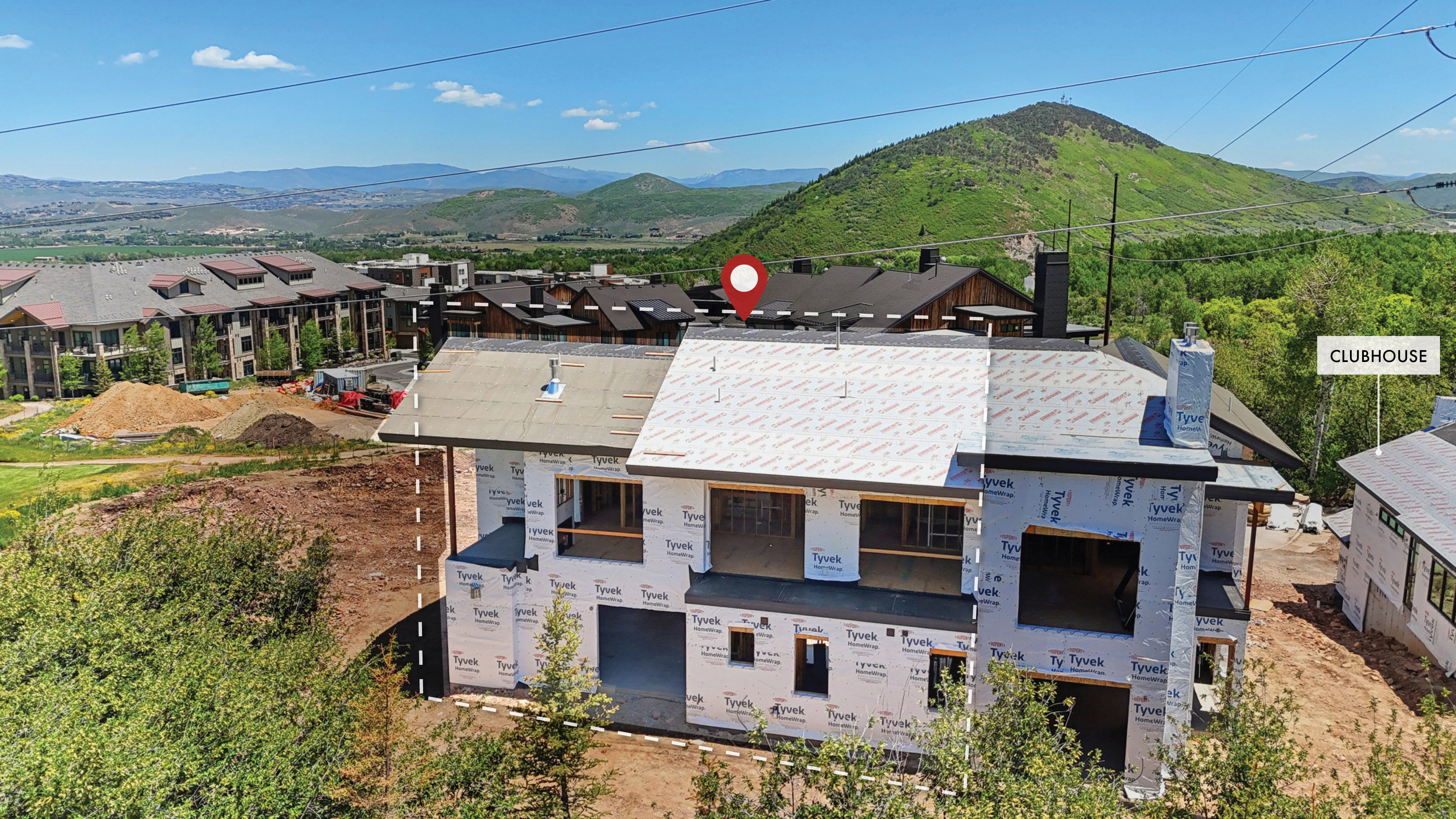 Villas 19 and 20 and Club House under Construction