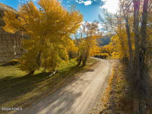 View of dirt / gravel road