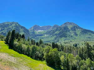 Stunning resort scenery, Mt. Timpanogos