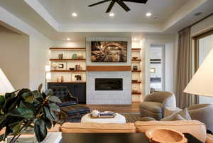 Built-In Fire Place