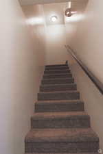 View of stairway