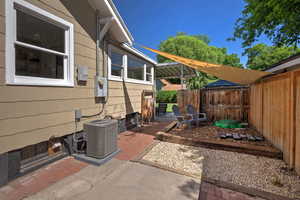 View of patio / terrace with central AC unit
