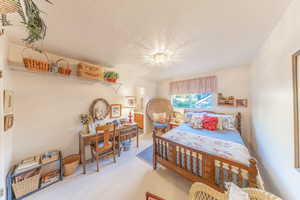Second-floor bedroom with Jack and Jill style bathroom.
