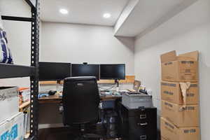 View of office area