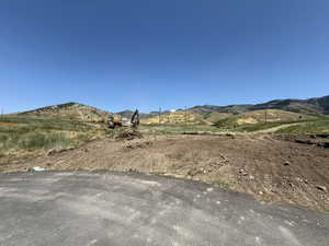 View of mountain backdrop