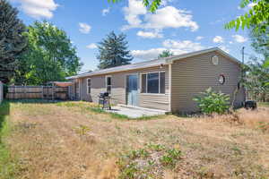 View of rear view of property