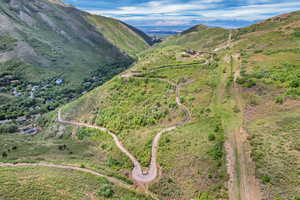 View of property location featuring mountains