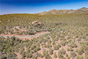View of mountain backdrop