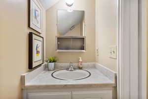 Upper Level Half Bathroom