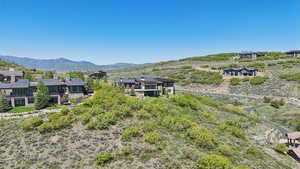 View of mountain background