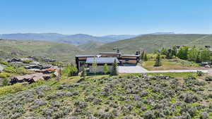 View of mountain backdrop