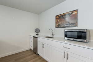 Kitchenette and wet bar