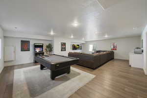 Large recreation and living room