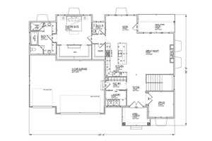 View of home floor plan