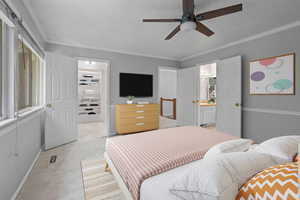 Virtually Staged Bedroom