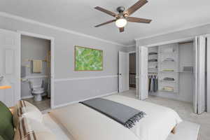 Virtually Staged Bedroom