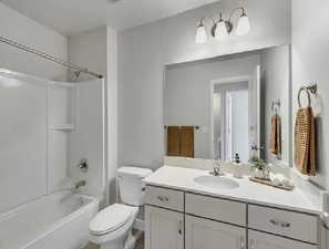 Bath 2 (actual home not shown)
