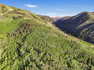 View of South Fork on the other side of the ridge.