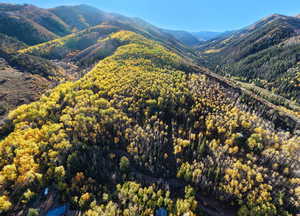 Nix Canyon to the left and South Fork to the right.