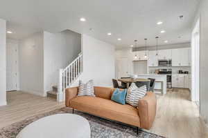 Same floorplan with staging furniture *Some options shown may not be included. Ask sales agent