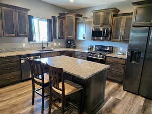 Gourmet kitchen, excellent cabinet plan, lots of granite countertop space.