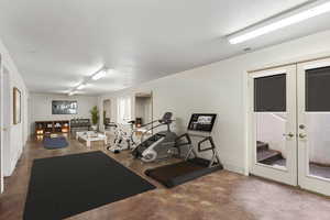 Re-Imagined Spaces:  Gym  / Virtually Staged