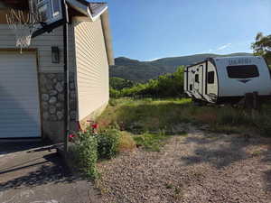 RV. extra and any extra toy or vehicle parking on the East of the home.