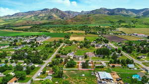 Aerial view of mountains