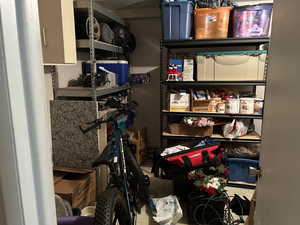 View of storage room