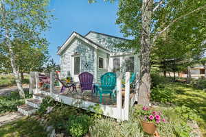 View of deck
