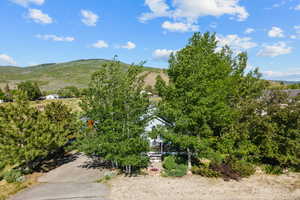 View of mountain backdrop