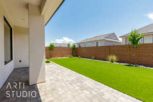 View of patio