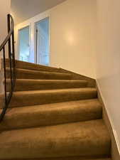 View of stairway