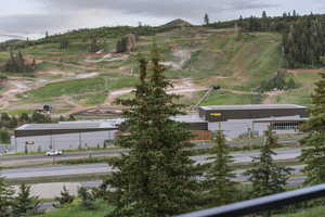 View of mountain background