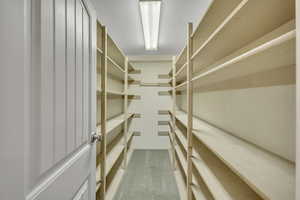 View of storage area