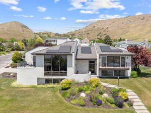 Front of home.