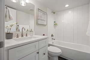 En suite bathroom