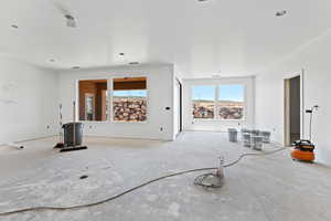 View of unfurnished living room
