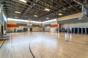 View of sport court with community basketball court