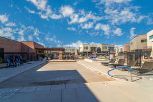 View of pool featuring a residential view