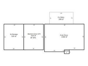 View of home floor plan