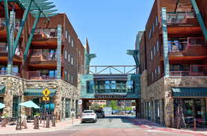 View of adjacent Newpark Hotel.