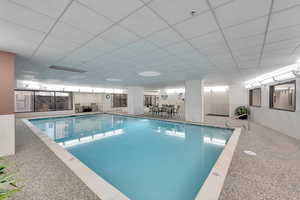 View of indoor community pool