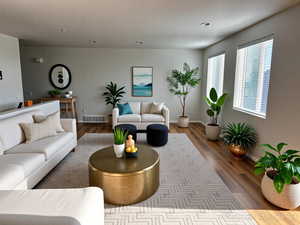 Virtual Staged Living Room
