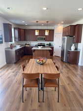 Virtually Staged Dining Area