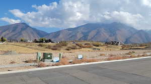 View of mountain backdrop