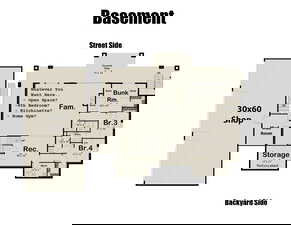 View of floor plan / room layout